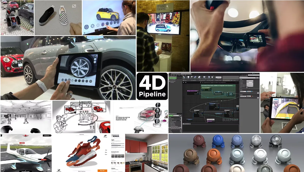 4D Pipeline: desarrollo a medida para Rhino y Grasshopper
