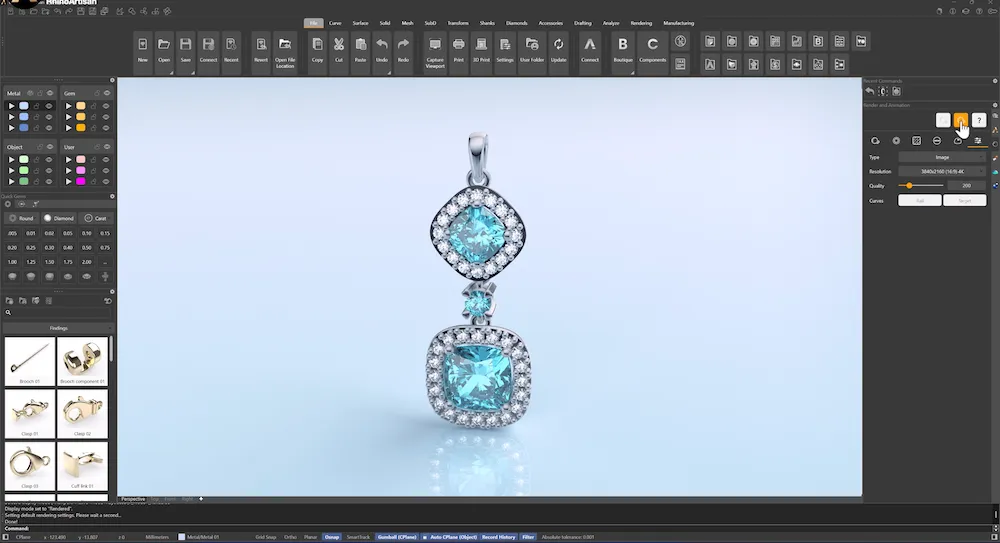 Render y animación