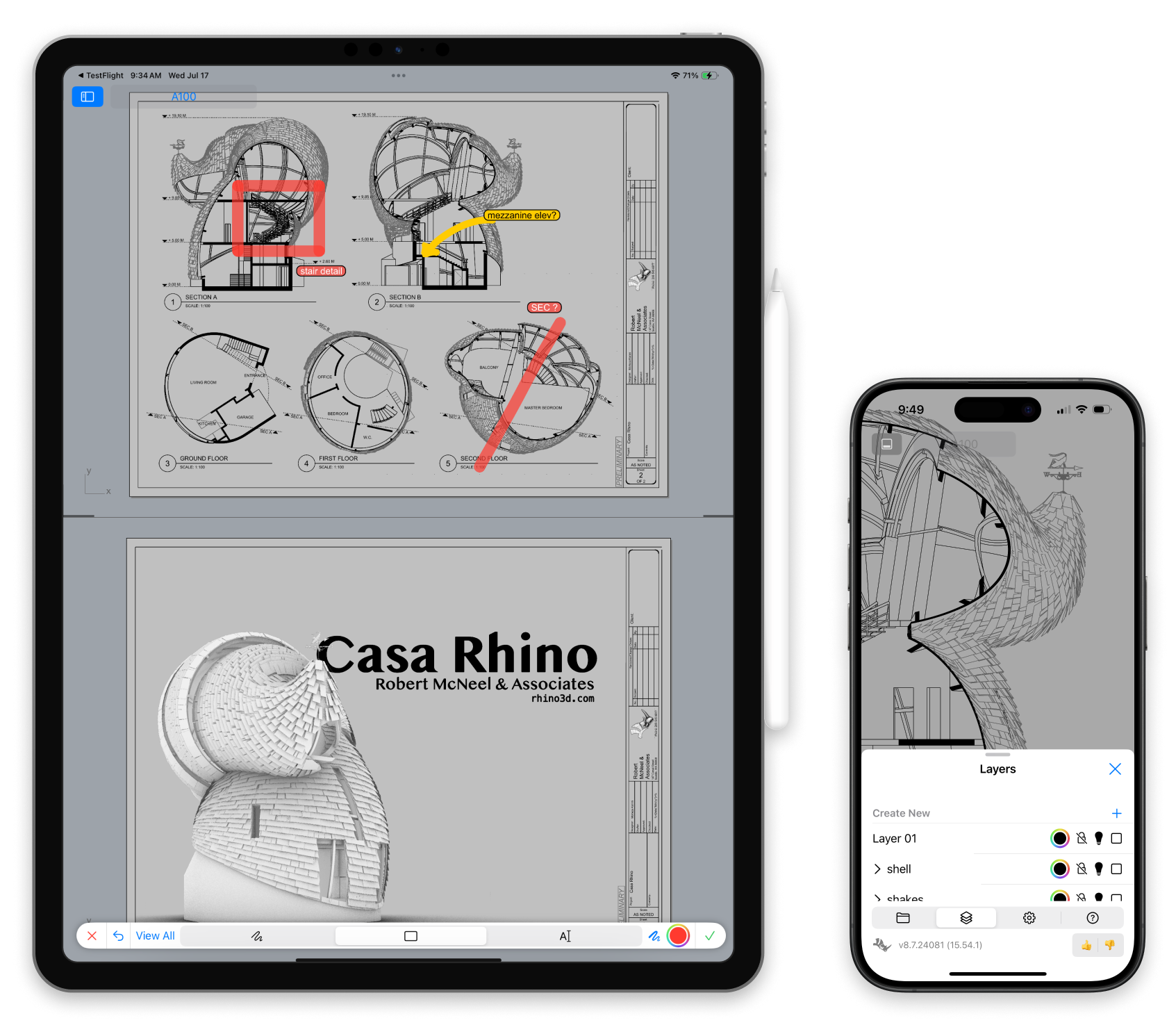 iRhino 3D en iPhone y iPad